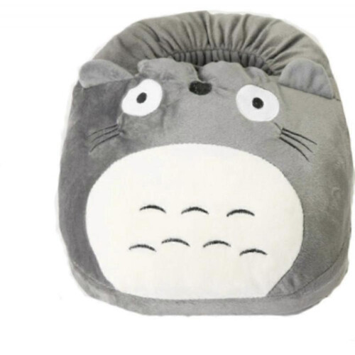 (Totoro) Electric Heated Foot Warmer Setting Soft Inner Lining Heating Foot Warmer