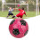 Children Soccer Ball Size 3 Pink Inflatable PU 11