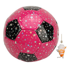 Children Soccer Ball Size 3 Pink Inflatable PU