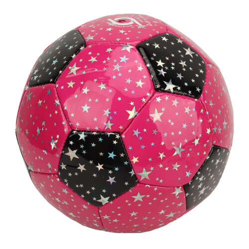 Children Soccer Ball Size 3 Pink Inflatable PU 1