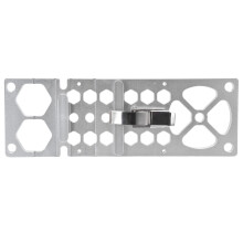 90 Degree Guide Rail Clamp, Circular Saw Guide, Aluminum Alloy Stainless Steel Circular Saw Accessories for DIY