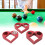 Aluminum Alloy Billiard Pool Cue Chalk Box 12