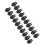 20 Sets Leather D Rings for Purse Genuine Leather 9