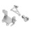 RC Servo Bracket Arm Set Professional Replacement 10