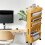 Movable Bookshelf Multipurpose Large Capacity 10