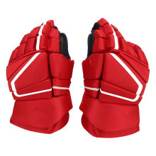 1 Pair Red Ice Hockey Gloves Hand Protection Adult