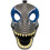 (Blue) Horror Dinosaur Masque Foldable Animals Latex Masque Halloween Cosplay Props 2