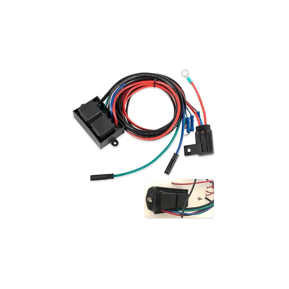 Replacement Relay Harness Compatible With Atlas Hydraulic Jack Plates 2014 Models, Replaces Ahjrelaykit2dp 477169055866