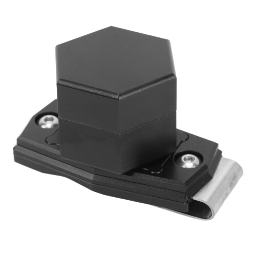 Hexagonal Pool Cue Chalk Box with Magnetic Clip 1
