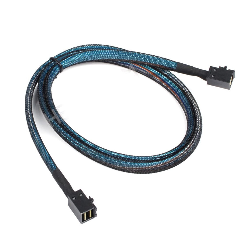 Minisas Hd Sff-8643 To Sff-8643 Data Cable Internal Sff 8643 Connector Adapter Sas Cable Server Hard Disk 100Cm 477169056481