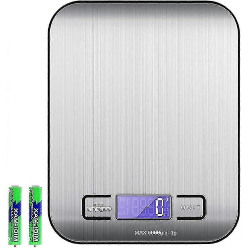 Digital Precision Kitchen Scale, Electronic Kitchen Scale, Tare Function, 5kg