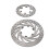 Motorcycle Front Rear Disc Brake Rotors 300mm 6