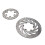 Motorcycle Front Rear Disc Brake Rotors 300mm 5