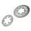 Motorcycle Front Rear Disc Brake Rotors 300mm 4