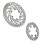 Motorcycle Front Rear Disc Brake Rotors 300mm 7