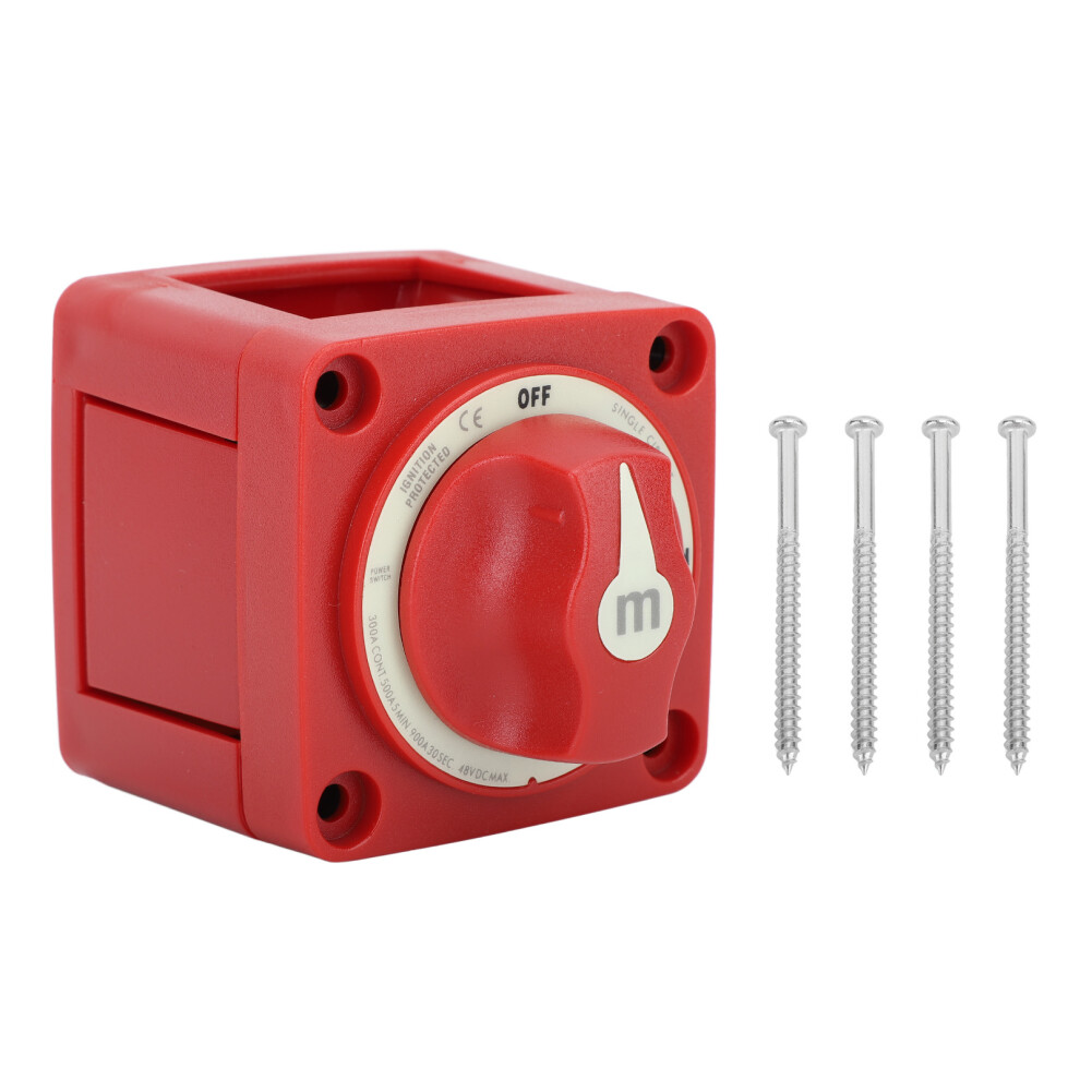 Battery Disconnect Switch 300A Dc12 To 48V Heavy 9121376733178