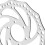 Bicycle Disc Brake Rotor Rustproof Steel Inner 15