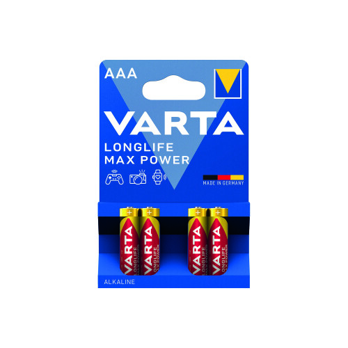 Varta 4 Batterien LongLife VARTA AAA Max Power Alkaline