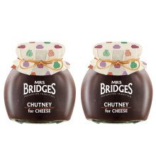 Chutney for Cheese Mrs Bridges 300g x 2 jars by great british trading
