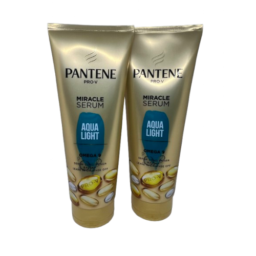 Pantene Pantene Pro V 3 Minute Miracle Aqua Light Conditioner 200ml x 2