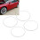 4PCS 20in Wheel Rim Protection Ring Wheel Edges 12
