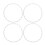 4PCS 20in Wheel Rim Protection Ring Wheel Edges 1