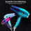 High-power Professional Ceramic Salon Hair Dryer With Diffuser And Concentrator Negative Ionic Blow DryerGreen 3
