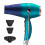 High-power Professional Ceramic Salon Hair Dryer With Diffuser And Concentrator Negative Ionic Blow DryerGreen 1