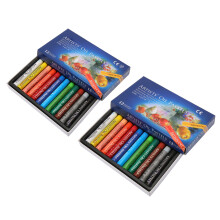 24Pcs Oil Pastels Soft Texture Vibrant Colors Safe