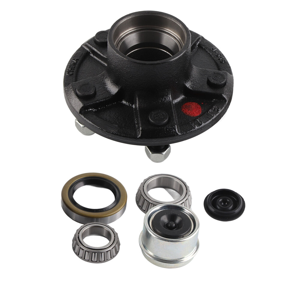 5 Lugs Trailer Idler Hub Kit With Grease Seals 9121376738807