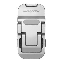 (Silver) Self-adhesive Laptop Stand Invisible Computer Foldable Desk Bracket For Nillkin