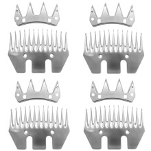 13 Tooth Sheep Shear Clipper Replacement Blades, Compatible with Oster/Lister/Heiniger, 4Pcs.