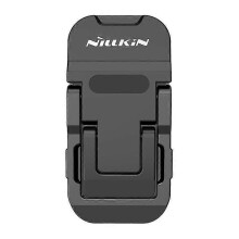 (Black) Self-adhesive Laptop Stand Invisible Computer Foldable Desk Bracket For Nillkin