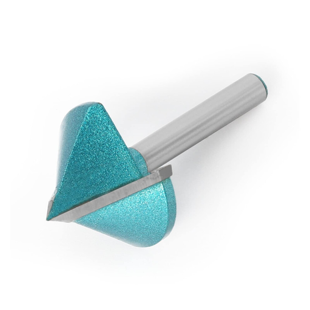 Surface Milling Cutter 1 Piece 6Mm Shank 90 Degree V Carving Knife Router Bit Alloy Bit 477169059901