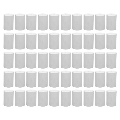 50 Rolls Thermal Receipt Paper 2.2x1.6in Thick