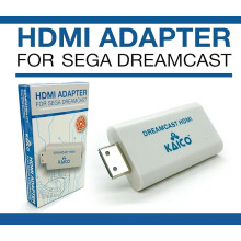 Kaico Sega Dreamcast HDMI Converter - Simple Plug and Play HDMI Converter For Sega Dreamcast Sega Dreamcast VGA cable to Dreamcast HDMI