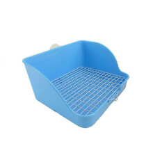 (Blue) Pet Toilet Pet Potty Trainer Dog Indoor Toilet Pet Training Toilet For Dog Rabbit And Guinea Pig (blue)