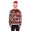 (M) Mens/Womens Ugly Christmas Sweatshirt 3D Unique Hilarious Graphic Pullover Shirt 3