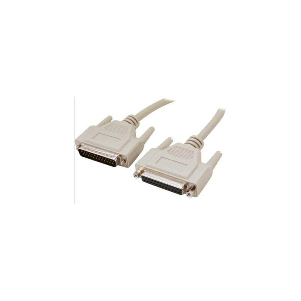 10Ft Extension Cable Db25 Male To Female Serial Parallel 10 Feet Refï¼Tlk 477169061690