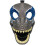 (Blue) Horror Dinosaur Masque Foldable Animals Latex Masque Halloween Cosplay Props 2