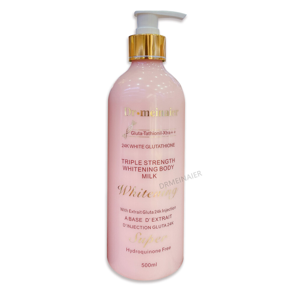 Topsrjyl Pink/Golden () Glutathione Body Lotion Moisturizing Skin Brightening Fungible Firming Moisturizing Lotion