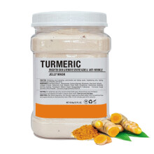 (Turmeric) Rose Petal Crystal Jelly Mask Powder Vampire Against Age Water Brightening Skin Soft Mask Powder 650g