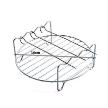 (16cm, 3 pins) Air Fryer Double Layer Rack, Air Fryer Accessories Multi-purpose Rack Fits Most 4.2QT or Above