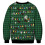 (L) Mens/Womens Ugly Christmas Sweatshirt 3D Unique Hilarious Graphic Pullover Shirt 2