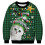 (M) Mens/Womens Ugly Christmas Sweatshirt 3D Unique Hilarious Graphic Pullover Shirt 1