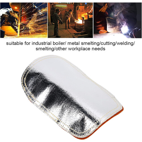 High Temperature Hand Guard Shield, Welding Hand Pad, Fireproof Gloves Pad, Welding Gloves Heat Shield 1