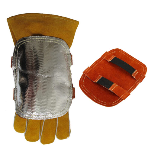 High Temperature Hand Guard Shield, Welding Hand Pad, Fireproof Gloves Pad, Welding Gloves Heat Shield