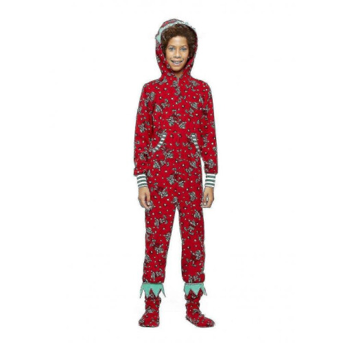 (11T) Kids Matching Christmas Pajamas Set 1