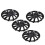 4pcs 14in Wheel Hub Caps Scratch Resistant 5