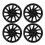 4pcs 14in Wheel Hub Caps Scratch Resistant 1